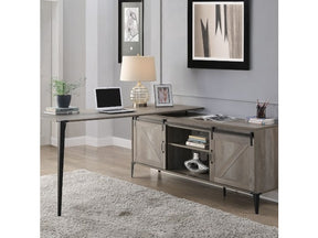 Zakwani Oak Writing Desk 65" - Ornate Home