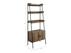 Zakwani Rustic Bookshelf - Ornate Home