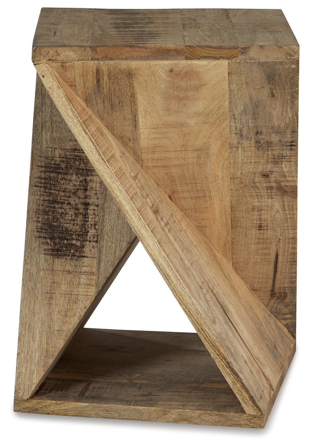 Zalemont Distressed Brown Accent Table (Online Special Price) - Ornate Home