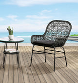 Zalika Black Outdoor Chair - Ornate Home