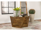 Zalika Natural Hexagonal Coffee Table - Ornate Home