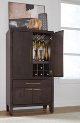 Zamba Jaguar Four Door One Drawer Acacia Bar Cabinet - Ornate Home