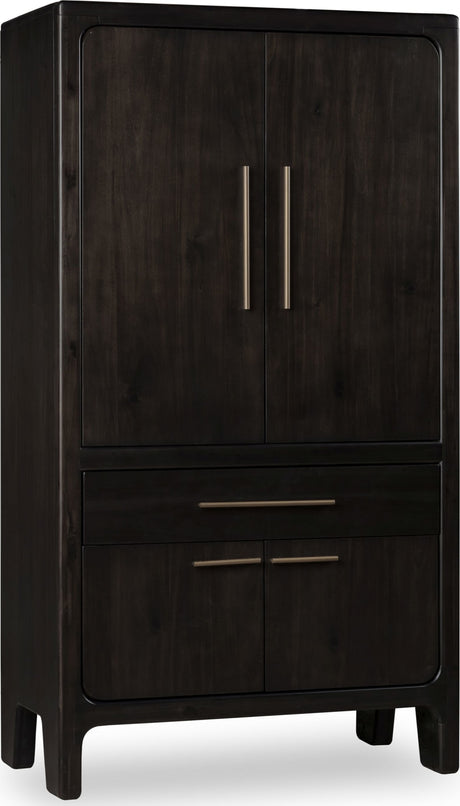 Zamba Jaguar Four Door One Drawer Acacia Bar Cabinet - Ornate Home