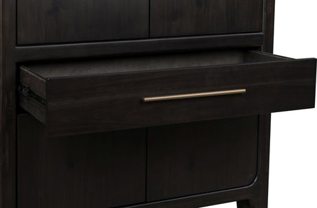 Zamba Jaguar Four Door One Drawer Acacia Bar Cabinet - Ornate Home