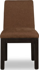 Zamba Pineapple/Jaguar Chenille Upholstered Acacia Wood Dining Chair - Ornate Home