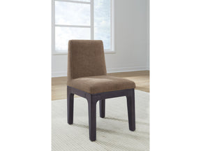 Zamba Pineapple/Jaguar Chenille Upholstered Acacia Wood Dining Chair (Set of 2) - Ornate Home