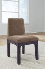 Zamba Pineapple/Jaguar Chenille Upholstered Acacia Wood Dining Chair (Set of 2) - Ornate Home