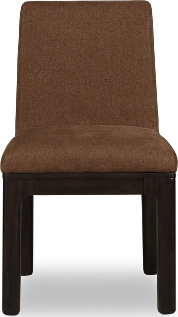 Zamba Pineapple/Jaguar Chenille Upholstered Acacia Wood Dining Chair (Set of 2) - Ornate Home