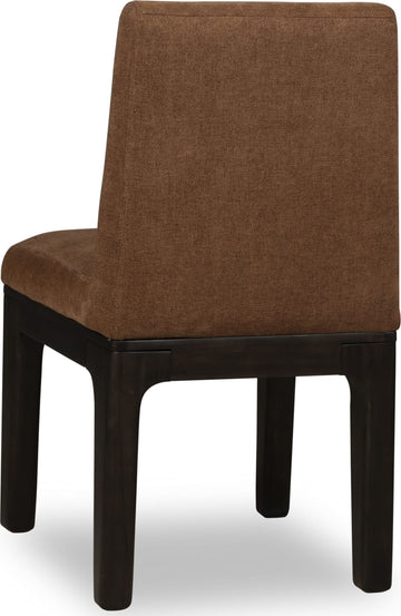 Zamba Pineapple/Jaguar Chenille Upholstered Acacia Wood Dining Chair (Set of 2) - Ornate Home
