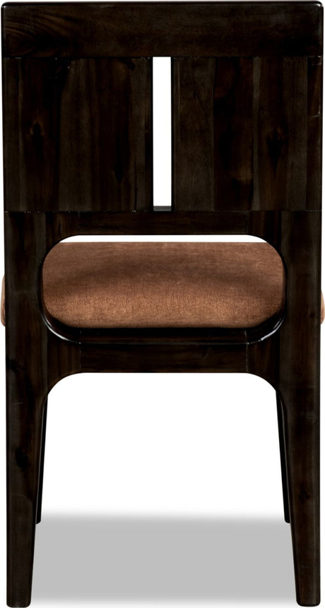 Zamba Pineapple Slit Back Dining Chair - Ornate Home