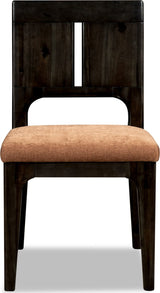 Zamba Pineapple Slit Back Dining Chair (Set of 2) - Ornate Home