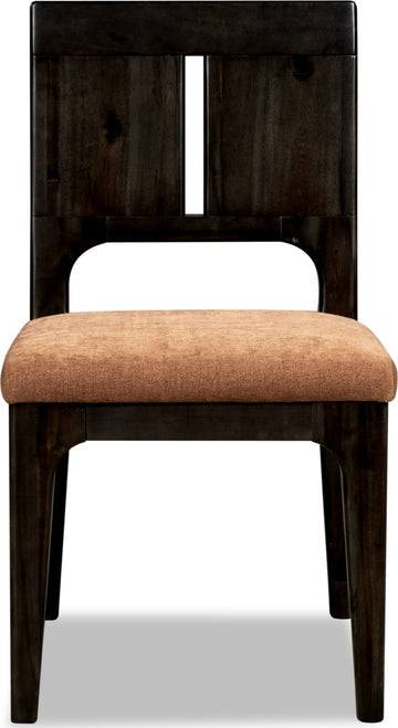 Zamba Pineapple Slit Back Dining Chair (Set of 2) - Ornate Home