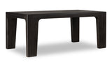 Zamba Rectangular Acacia Wood Dining Table in Jaguar - Ornate Home
