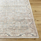 Zamir Vintage Flat Pile Washable Rug - Ornate Home