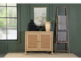 Zamora Natural 2-door Accent Cabinet - Ornate Home