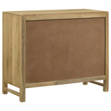 Zamora Natural 2-door Accent Cabinet - Ornate Home