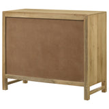 Zamora Natural 2-door Accent Cabinet - Ornate Home