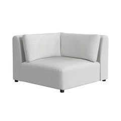 Zandara Olefin Beige 7-Piece Modular Outdoor Conversation Set with Pillows