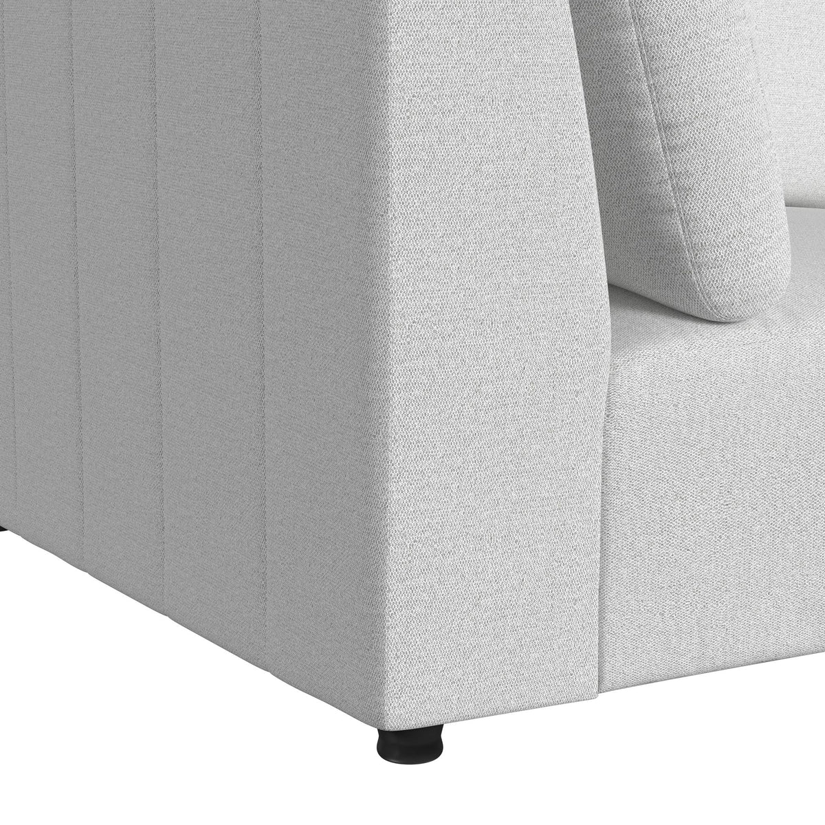 Zandara Olefin Beige 7-Piece Modular Outdoor Conversation Set with Pillows - Ornate Home