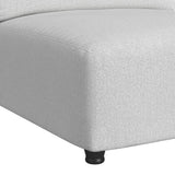 Zandara Olefin Beige 7-Piece Modular Outdoor Conversation Set with Pillows - Ornate Home