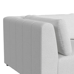 Zandara Olefin Beige Outdoor Modular Corner - Ornate Home