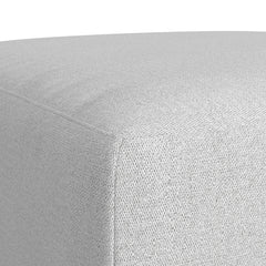 Zandara Olefin Beige Outdoor Modular Ottoman - Ornate Home