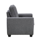 Zander Gray Chair - Ornate Home