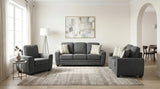 Zander Gray Chair - Ornate Home