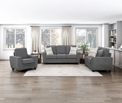 Zander Gray Chair - Ornate Home