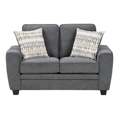 Zander Gray Loveseat - Ornate Home