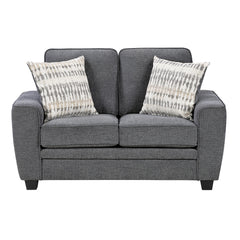 Zander Gray Loveseat - Ornate Home