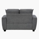 Zander Gray Loveseat - Ornate Home