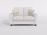 Zander Gray Loveseat - Ornate Home