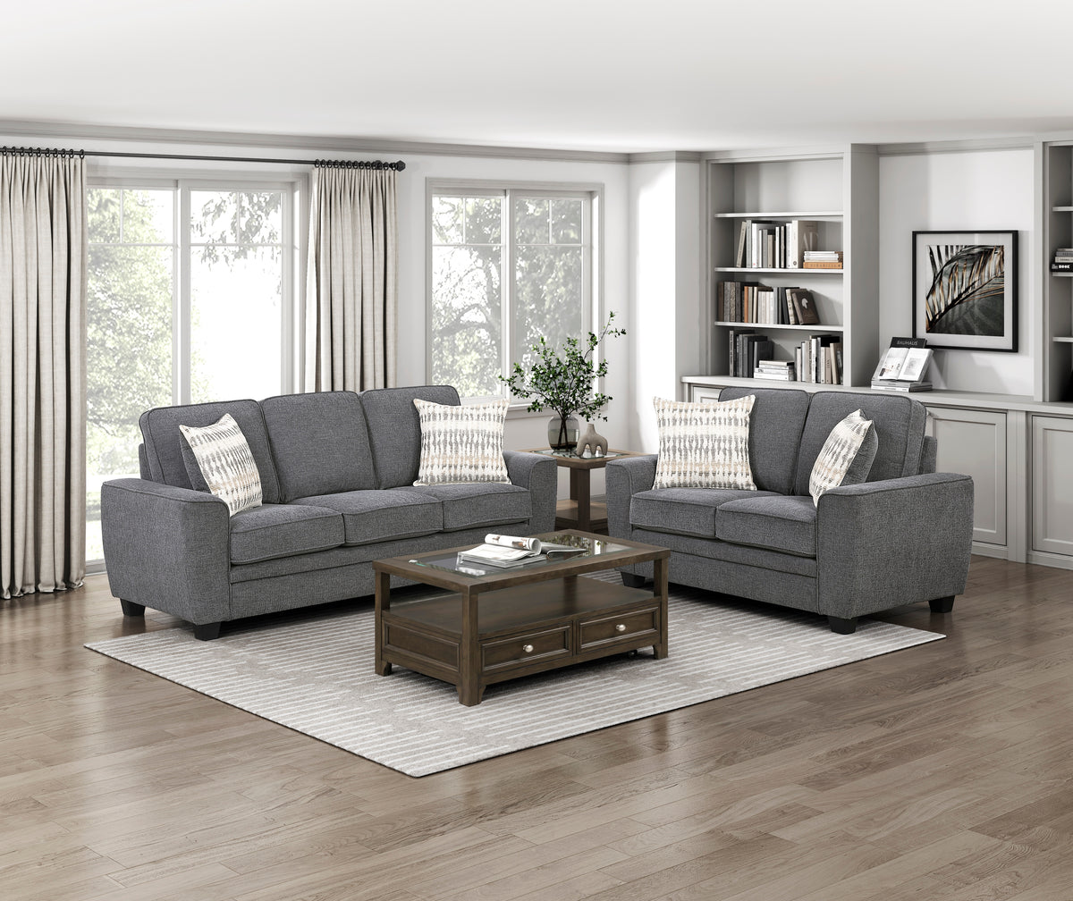 Zander Gray Sofa - Ornate Home