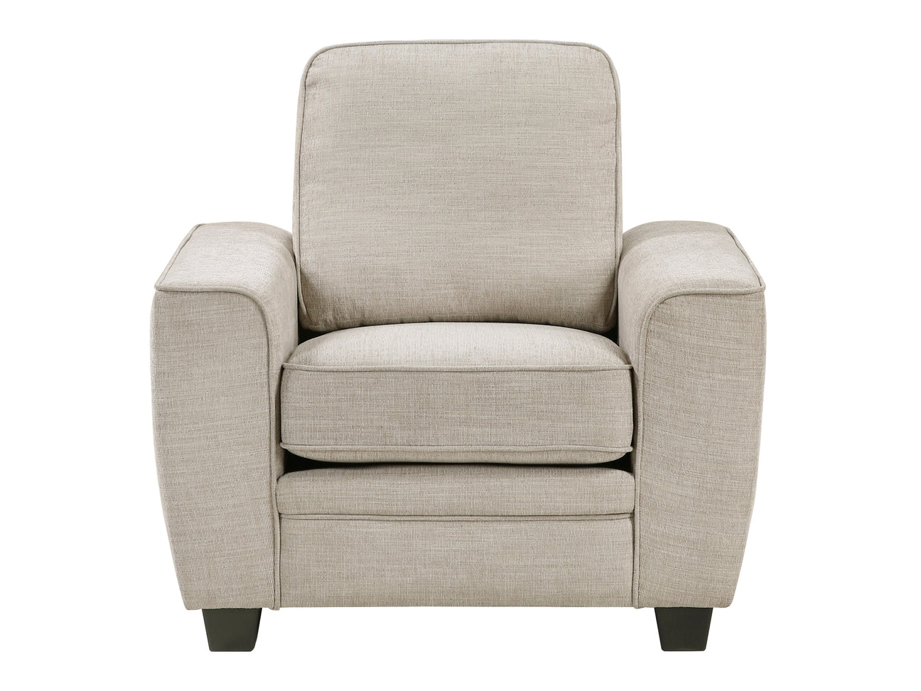 Zander Taupe Chair - Ornate Home