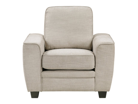 Zander Taupe Chair - Ornate Home