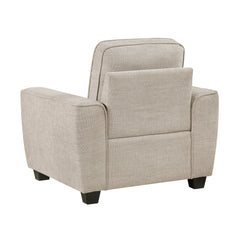 Zander Taupe Chair - Ornate Home