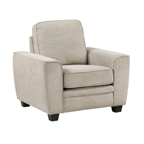 Zander Taupe Chair - Ornate Home