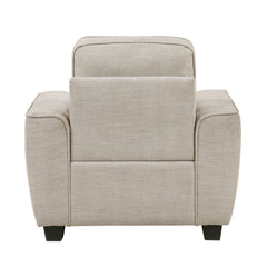 Zander Taupe Chair - Ornate Home