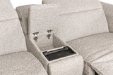 Zander Taupe Power Sectional - Ornate Home