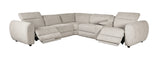 Zander Taupe Power Sectional - Ornate Home