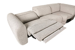 Zander Taupe Power Sectional - Ornate Home