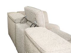 Zander Taupe Power Sectional - Ornate Home
