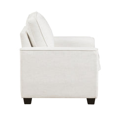 Zander White Chair - Ornate Home