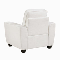 Zander White Chair - Ornate Home