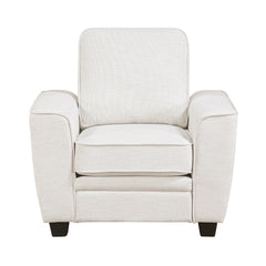 Zander White Chair - Ornate Home