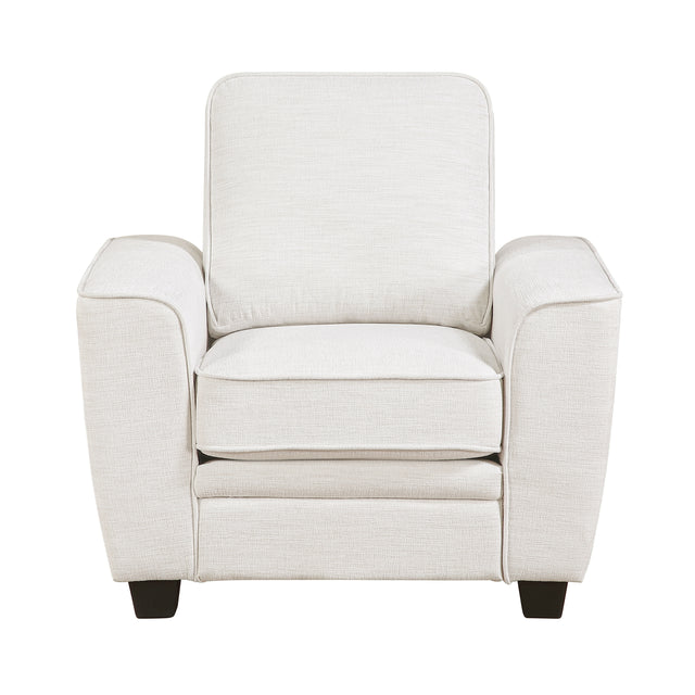 Zander White Chair - Ornate Home
