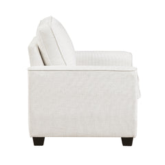 Zander White Chair - Ornate Home