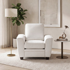 Zander White Chair - Ornate Home