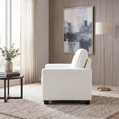Zander White Chair - Ornate Home